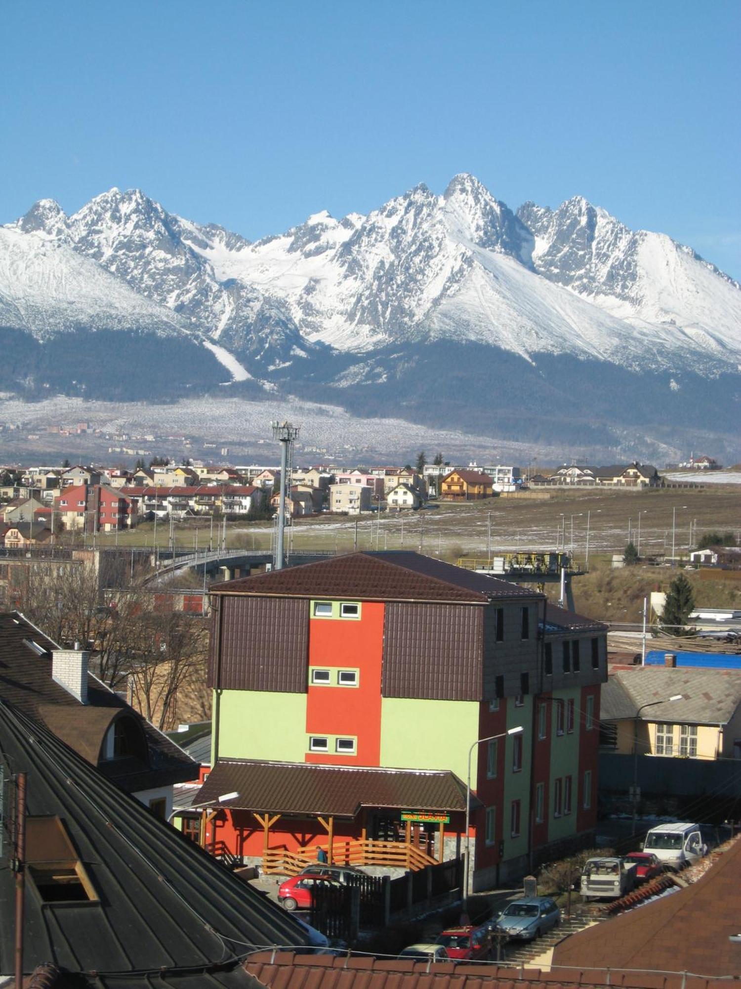 Penzion Slavia Poprad Bagian luar foto